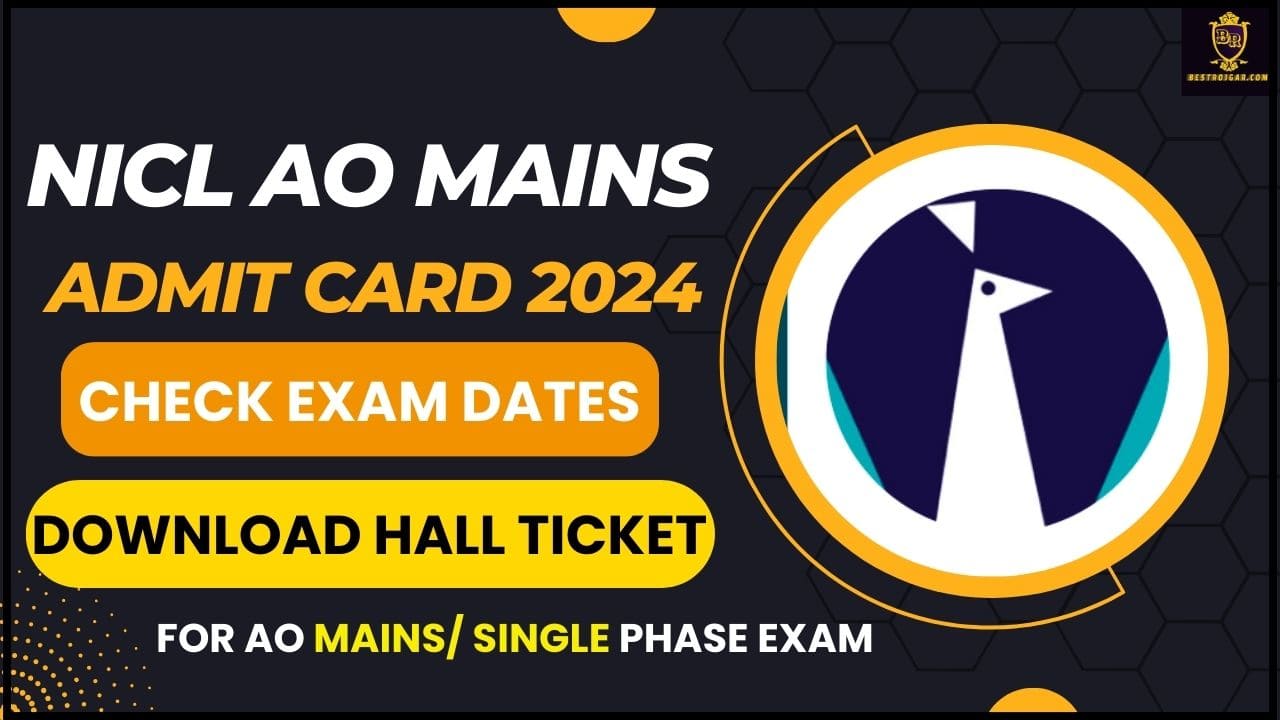 NICL AO Mains Admit Card 2024