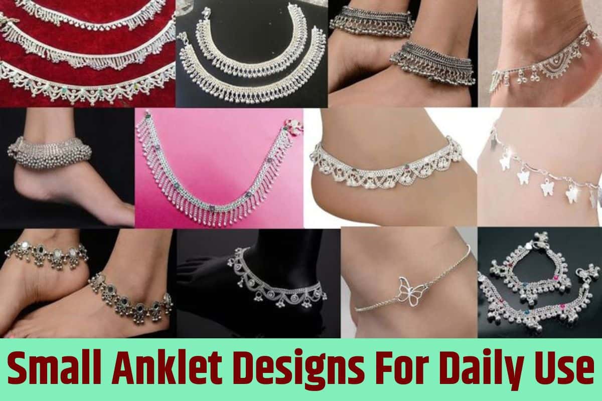 Small Anklet Designs For Daily Use