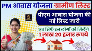 Pm Awas Yojana Gramin List 2024 : पीएम आवास योजना की नई लिस्ट जारी, अब सिर्फ इन लोगों को ही मिलेंगे 1 लाख 20 हजार रुपये